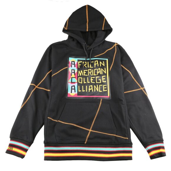 AACA Other - AACA Original Stitched Hoodie Black/Gold Black College Style